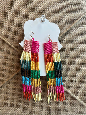 Fringe earring